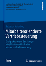 Mitarbeiterorientierte Vertriebssteuerung - Sebastian Hohenberg