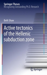 Active tectonics of the Hellenic subduction zone - Beth Shaw