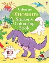 Dinosaurs Sticker and Colouring Book - Taplin, Sam