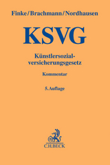 Künstlersozialversicherungsgesetz - Finke, Hugo; Brachmann, Wolfgang; Nordhausen, Willy