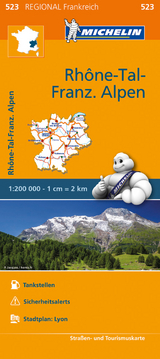 Michelin Rhonetal - FranzÃ¶sische Alpen - 