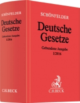 Deutsche Gesetze Gebundene Ausgabe I/2016 - 