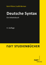Deutsche Syntax - Karin Pittner, Judith Berman