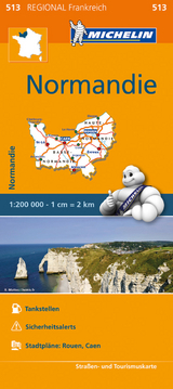 Michelin Karte Normandie