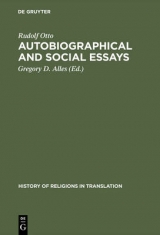 Autobiographical and Social Essays - Rudolf Otto