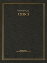 Gottfried Wilhelm Leibniz: Sämtliche Schriften und Briefe. Allgemeiner... / Oktober 1704 – Juli 1705 - 