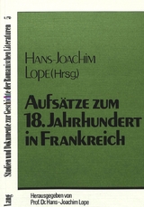 Aufsätze zum 18. Jahrhundert in Frankreich