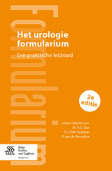 Het Urologie Formularium - Glas, A S; Sedelaar, J P M; Van De Woestijne, P