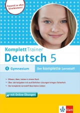 KomplettTrainer Deutsch Gymnasium 5. Klasse - 