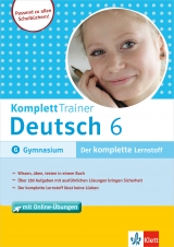 KomplettTrainer Deutsch Gymnasium 6. Klasse - 