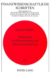 Strategien zur Finanzierung der Altlastensanierung - Carsten Kühl