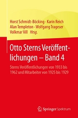 Otto Sterns Veröffentlichungen – Band 4 - 