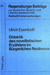 Didaktik des novellistischen Erzählens im bürgerlichen Realismus