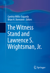 Witness Stand and Lawrence S. Wrightsman, Jr. - 