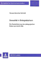 Sexualität in Biologiebüchern - Renate-Berenike Schmidt