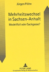 Mehrheitswechsel in Sachsen-Anhalt - Jürgen Plöhn