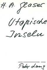 Utopische Inseln -  Glaser