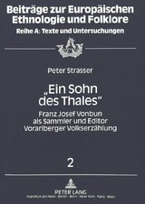 «Ein Sohn des Thales» - Peter Strasser