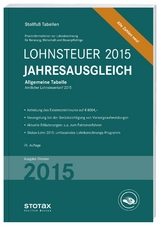 Tabelle, Lohnsteuer Jahresausgleich 2015 - 