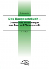 Das Baugesetzbuch Textausgabe/Synopse