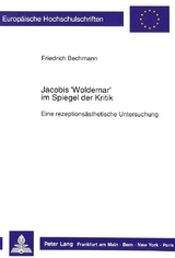 Jacobis 'Woldemar' im Spiegel der Kritik - Friedrich Bechmann