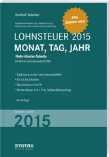 Tabelle, Lohnsteuer 2015 Mehr-Kinder-Tabelle - Sonderausgabe Dezember - 