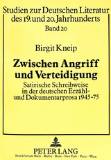 Zwischen Angriff und Verteidigung - Birgit Kneip