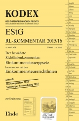 KODEX EStG Richtlinien-Kommentar 2015/16 - Bauer, Manfred; Doralt, Werner