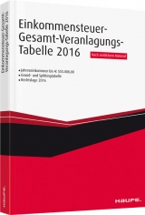 Einkommensteuer-Gesamt-Veranlagungstabelle 2016 - 