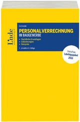 Personalverrechnung im Baugewerbe - Rudolf Grafeneder