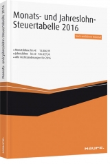 Monatslohn-Steuertabelle 2016 - 