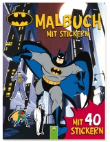 Batman Malbuch mit Stickern