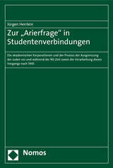 Zur "Arierfrage" in Studentenverbindungen - Jürgen Herrlein