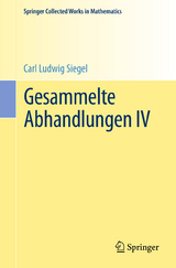 Gesammelte Abhandlungen IV - Carl Ludwig Siegel