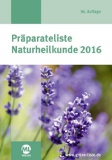 Präparateliste der Naturheilkunde 2016 - 