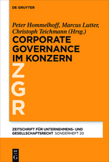 Corporate Governance im grenzüberschreitenden Konzern - 