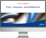 Pass-, Ausweis- und Melderecht online - Eugen Ehmann, Matthias Brunner