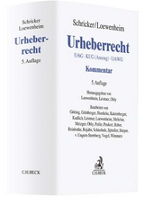 Urheberrecht - Loewenheim, Ulrich; Leistner, Matthias; Ohly, Ansgar; Schricker, Gerhard