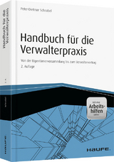 Handbuch für die Verwalterpraxis - inkl.Arbeitshilfen online - - Schnabel, Peter-Dietmar