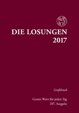 Die Losungen 2017 / Großdruckausgabe - 