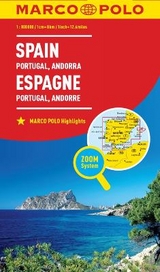MARCO POLO Länderkarte Spanien, Portugal 1:800.000
