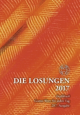 Die Losungen 2017 / Geschenk-Großdruckausgabe - 