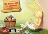 Da drüben sitzt ein Osterhas. Kamishibai Bildkartenset. - Helga Fell