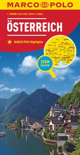 MARCO POLO Länderkarte Österreich 1:300.000 - 