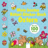 Mein buntes Rätsel-Sticker-Buch. Ostern