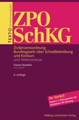 Texto ZPO/SchKG - Staehelin, Daniel