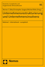 Unternehmensrestrukturierung und Unternehmensinsolvenz - 