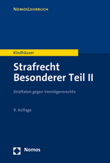 Strafrecht Besonderer Teil II - Kindhäuser, Urs