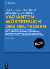 Variantenwörterbuch des Deutschen - 