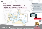 Sportbootkarten Satz 1, 2 und 4 – Set: Deutsche Ostsee und Südliche dänische Ostsee (Ausgabe 2016) - 